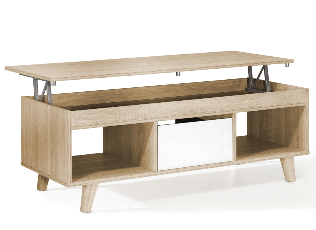 Mesa de centro serie nórdica Sif