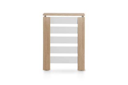 Cubre radiador Hércules Roble/Blanco 60cm