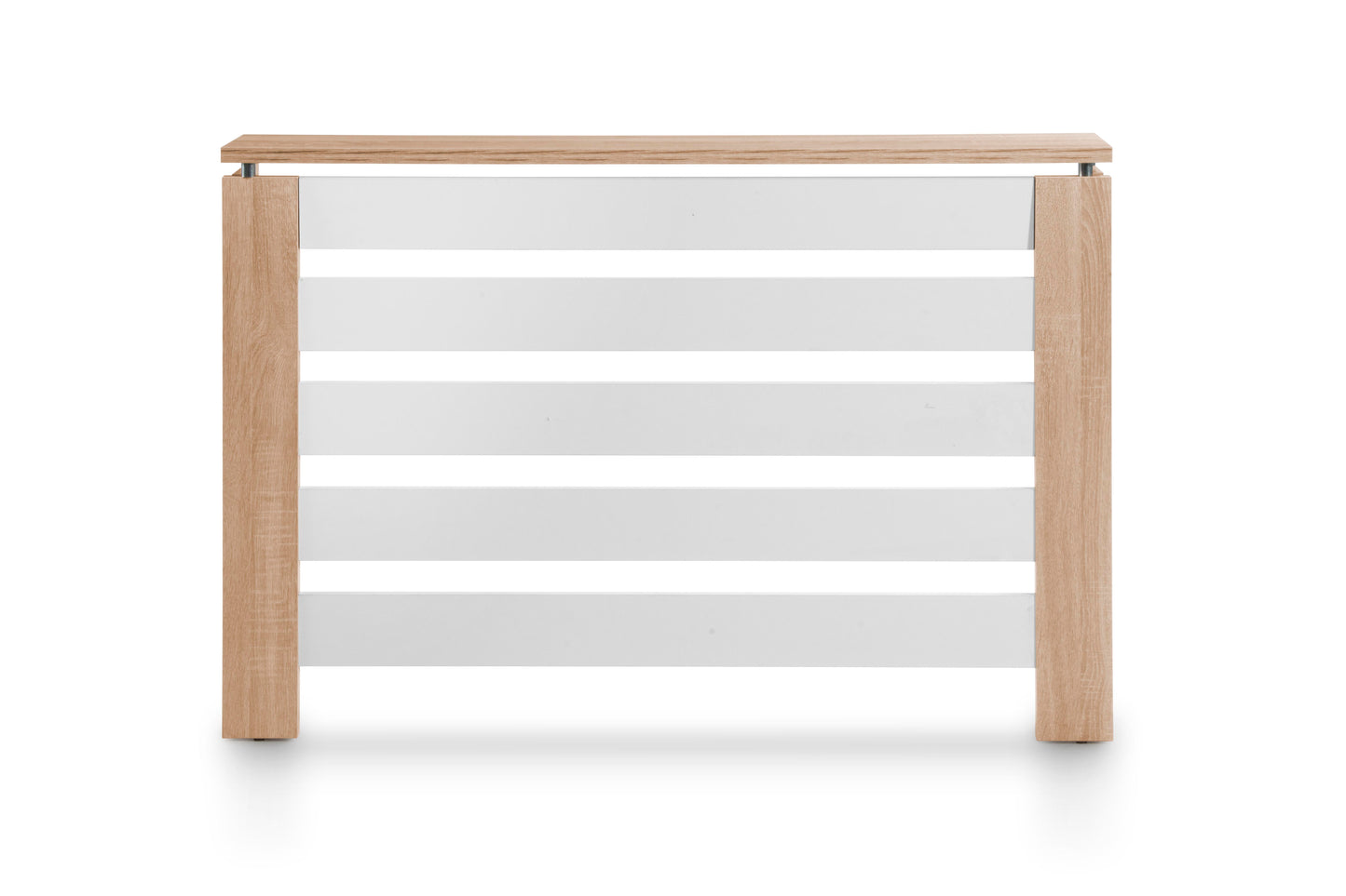 Cubre radiador Hércules Roble/Blanco 120cm