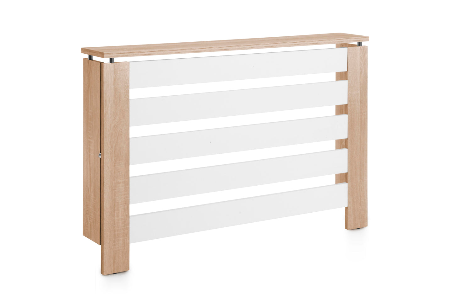Cubre radiador Hércules Roble/Blanco 120cm