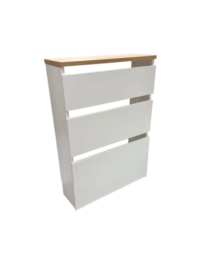 Cubre radiador Hermes Blanco/Roble 60 cm