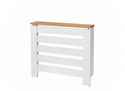 Cubre radiador Hércules Blanco/Roble 90cm