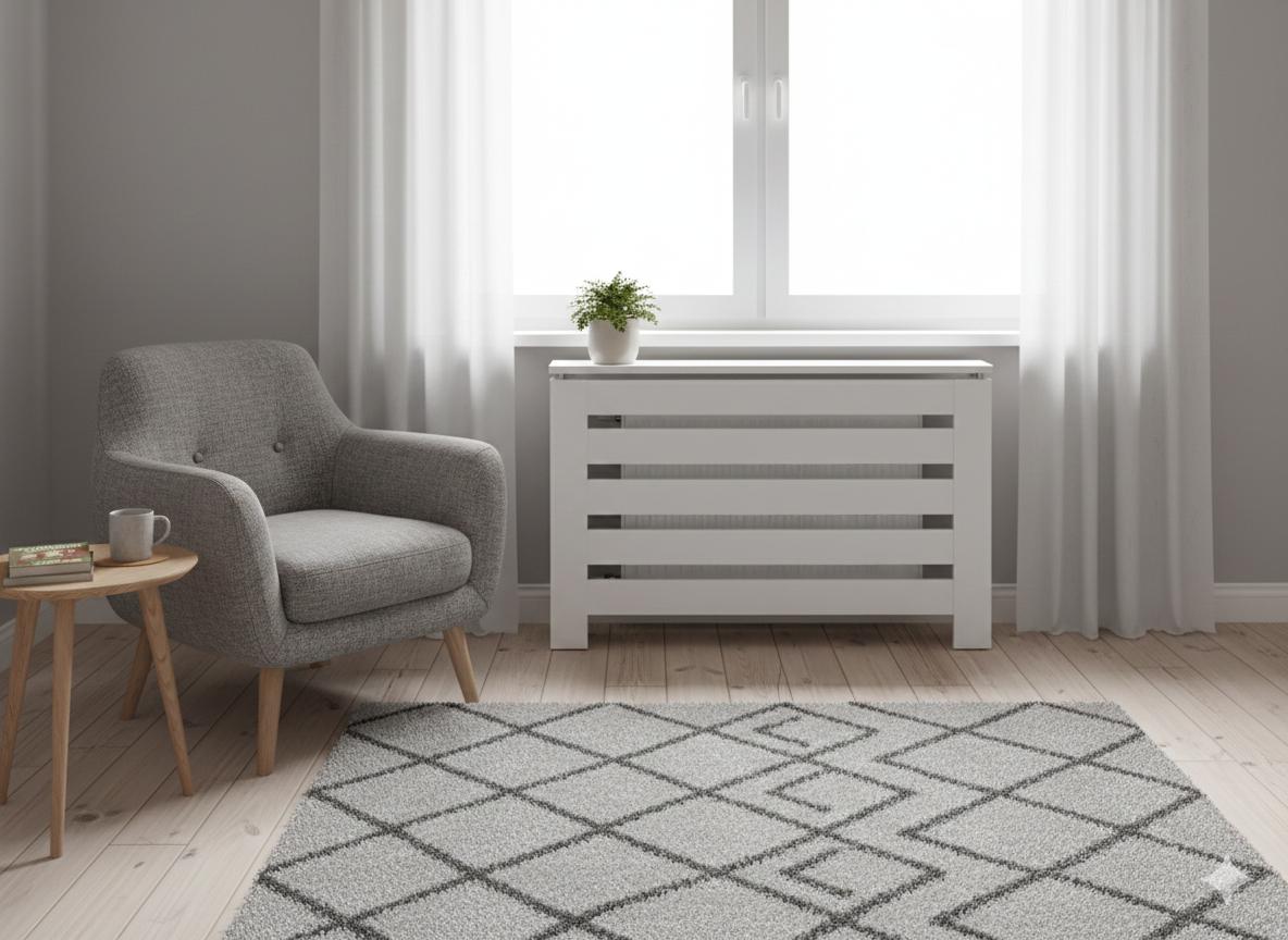 Cubre radiador Hércules Blanco 120cm