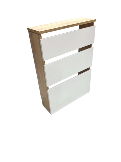 Cubre radiador Hermes Roble/Blanco 60 cm