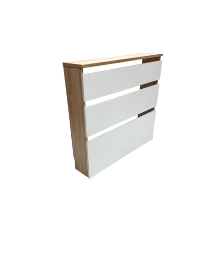 Cubre radiador Hermes Roble/Blanco 90 cm